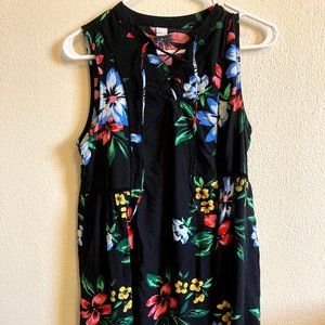 Black Floral Dress